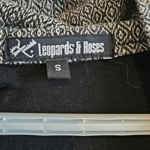 Leopards & Roses long tunic jacket - Picture 5 of 6